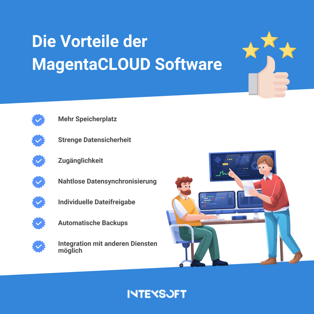 Die Vorteile der MagentaCLOUD Software